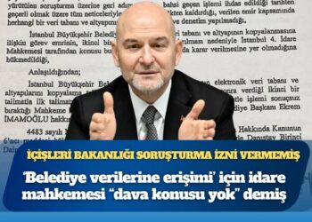 Ekrem İmamoğlu’nun savcılık ifadesinde sorulan ‘belediye verilerine erişimi’ için idare mahkemesi “dava konusu yok” demiş, İçişleri Bakanlığı soruşturma izni vermemiş