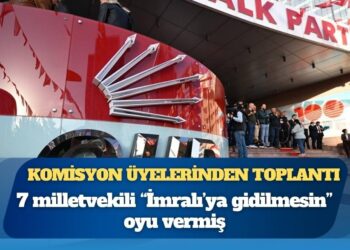 CHP’nin süreç komisyonu üyelerinden toplantı: 7 milletvekili “İmralı’ya gidilmesin” oyu vermiş