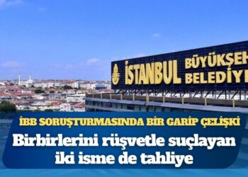 İBB soruşturmasında birbirini rüşvetle suçlayan iki isim tahliye edildi