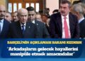 Devlet Bahçeli’nin açıklaması Milli Eğitim Bakanı Yusuf Tekin’i kızdırdı