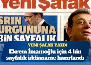 İBB iddianamesi Yeni Şafak’a sızdırıldı; Başsavcılık, ‘Hazır değil’ açıklaması yaptı