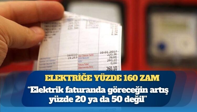 Murat Muratoğlu: Elektrik faturanda göreceğin artış yüzde 20 ya da 50 değil, yüzde 160