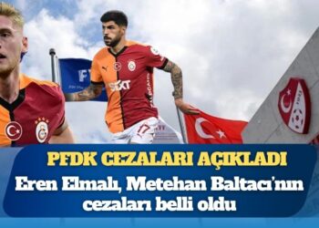 PFDK bahis soruşturmasında 102 futbolcuya verilen cezaları açıkladı: Eren Elmalı ve Metehan Baltacı’ya hak mahrumiyeti