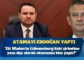 CHP’li Yavuzyılmaz: “Akın Gürlek’in yasadışı atamasını Erdoğan yaptı”