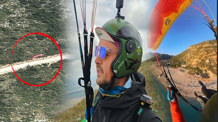 Fethiye’de paraşüt faciası: 1700 metreden düşüp can verdi