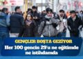 Gençler boşta geziyor: Her 100 gencin 29’u ne eğitimde ne istihdamda