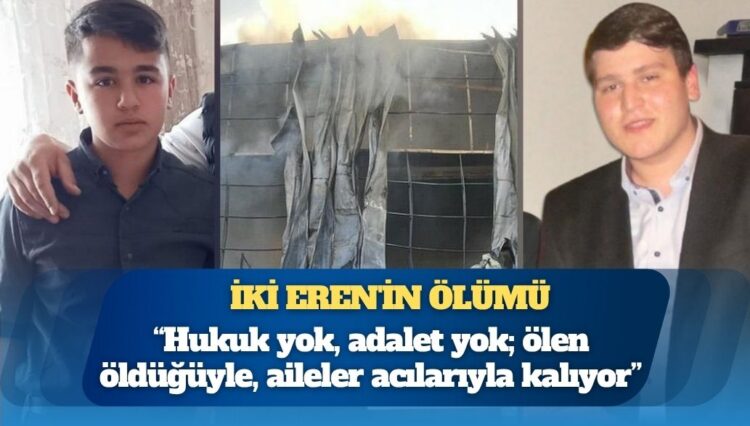 İki Eren’in ölümü: Çocuk işçiliğinin değişmeyen tablosu