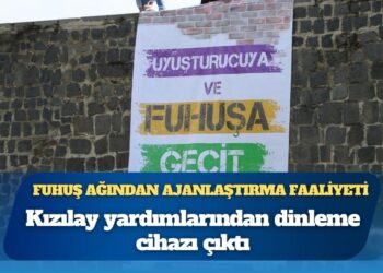 Fuhuş ağından ajanlaştırma faaliyeti: Kızılay yardımlarından dinleme cihazı çıktı
