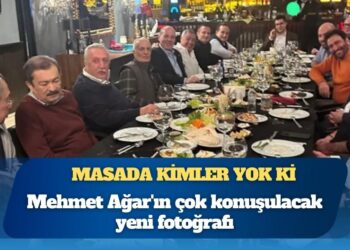 Masada kimler yok ki: Mehmet Ağar’ın çok konuşulacak yeni fotoğrafı