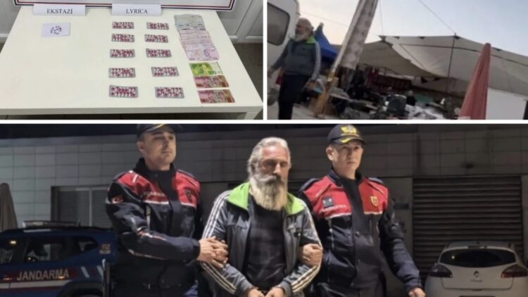 Organik baharatçı pazarda uyuşturucu tezgahı açtı