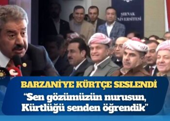 AKP’li milletvekili Barzani’ye Kürtçe seslendi: Sen gözümüzün nurusun, Kürtlüğü senden öğrendik