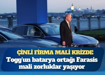 Çinli firma mali krizde: TOGG’un batarya ortağı zor durumda