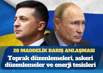 ABD Başkanı Trump’ın hazırladığı 28 maddelik Ukrayna-Rusya barış anlaşması: Toprak düzenlemeleri, askeri düzenlemeler ve enerji tesisleri