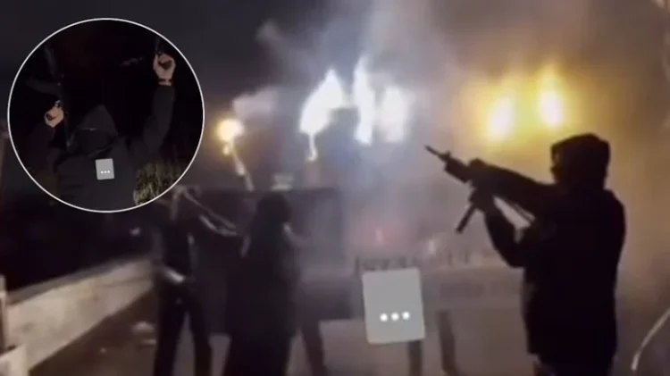 Bu görüntülere Güney Amerika’da bile rastlanmaz: Türkiye’ye korku salan çete liderinin doğum günü sokakta silahlarla kutlandı