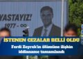 Ferdi Zeyrek’in ölümüne ilişkin iddianame tamamlandı