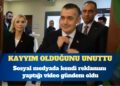Kayyım olduğunu unuttu: Sosyal medyada kendi reklamını yaptığı video gündem oldu