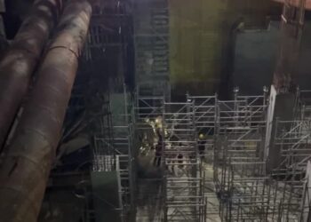 Kabataş’ta beton dökümü sırasında metro iskelesi çöktü