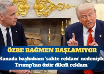 Kanada başbakanı ‘sahte reklam’ nedeniyle Trump’tan özür diledi