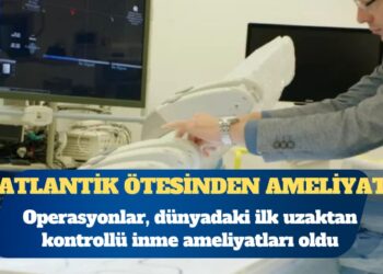 Doktorlar ABD’den İskoçya’daki hastalara inme ameliyatı yaptı