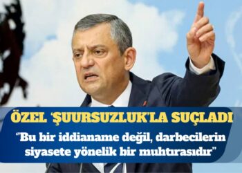 Özgür Özel: Yaşadığımız kötülüklerin sebebi asla bir kişinin siyasi ihtiraslarından ibarettir