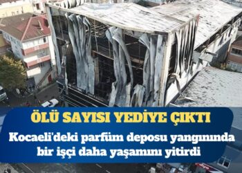 Kocaeli’deki parfüm deposu yangını: Ölü sayısı yediye çıktı