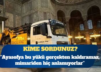 İlber Ortaylı: Ayasofya bu yükü gerçekten kaldıramaz, mimariden hiç anlamıyorlar