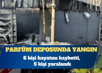 Kocaeli’de parfüm deposunda yangın: Altı ölü, beş yaralı