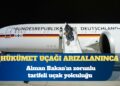 Alman Bakan’ın zorunlu tarifeli uçak yolculuğu