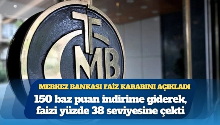 Merkez Bankası faiz kararını açıkladı