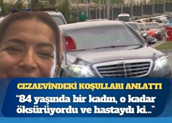 Cumhurbaşkanı Erdoğan’ın konvoyuna itiraz ettiği gerekçesiyle tutuklanan sanatçı Eda Saraç, Bakırköy Kadın Kapalı Cezaevi’ndeki koşulları anlattı