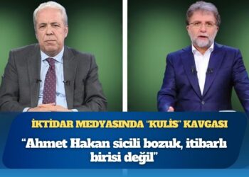 İktidar medyasında kavga büyüyor: “Ahmet Hakan sicili bozuk, itibarlı birisi değil”