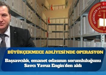 Adli emanet vurgununda kritik karar: Savcının görev yeri değişti