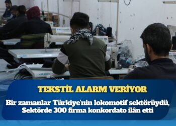 Tekstil ve hazır giyimde daralma; “Sektörde 300 firma konkordato ilân etti”