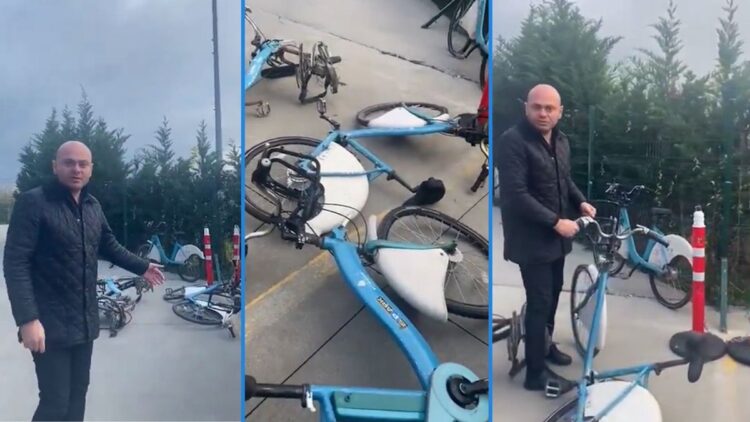 CHP’li İBB Sözcüsü Özcan, AKP’li yönetimden kalan bisikletleri paylaştı: 3 bin bisiklete 91 milyon TL ödendi; şimdi hurdaya çıkacak