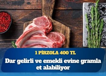 Et fiyatlarında sert yükseliş: Pirzolanın tanesi 400 lira