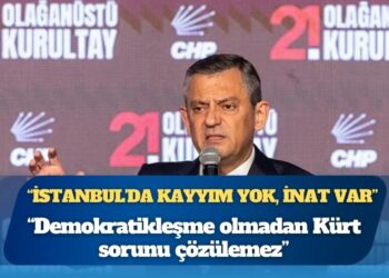 Özgür Özel: ‘Demokratikleşme olmadan Kürt sorunu çözülemez’