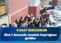 Eksi 1 derecede ucuzluk kuyruğu: 9 saat beklediler