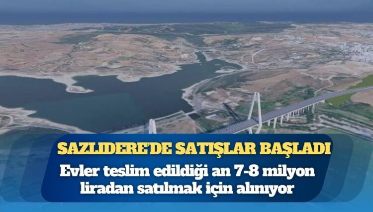 Kanal İstanbul güzergâhında arsa satışları başladı: Evler teslim edildiği an 7-8 milyon liradan satılmak için alınıyor