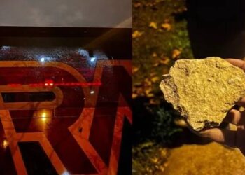 Galatasaray takım otobüsüne taşlı saldırı