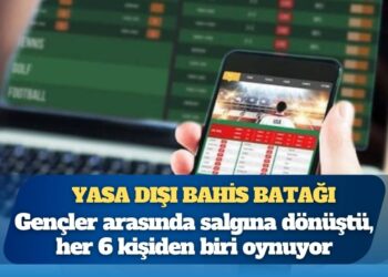 Yasa dışı bahis alarmı: Gençler arasında salgına dönüştü, her 6 kişiden biri oynuyor