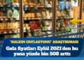 “Halkın Enflasyonu” araştırması: Gıda fiyatları Eylül 2021’den bu yana yüzde bin 508 arttı