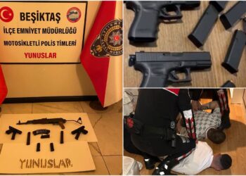 İstanbul’da otel odasına baskın: Cephanelik çıktı