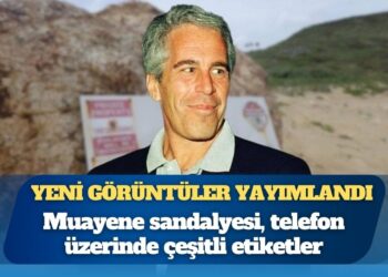 Jeffrey Epstein’ın özel adasından yeni görüntüler yayımlandı: Muayene sandalyesi, telefon üzerinde çeşitli etiketler…
