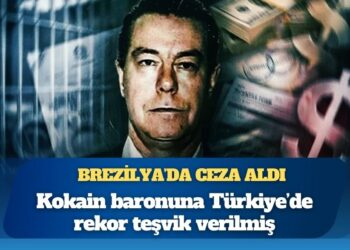 Kokain baronuna Türkiye’de rekor teşvik verilmiş