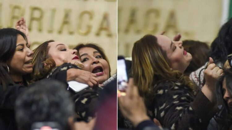 Meksika’da kent meclisi üyeleri saç başa birbirine girdi