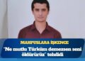 Burdur Cezaevi’nde mahpuslara işkence: “Ne mutlu Türküm demezsen seni öldürürüz” tehdidi