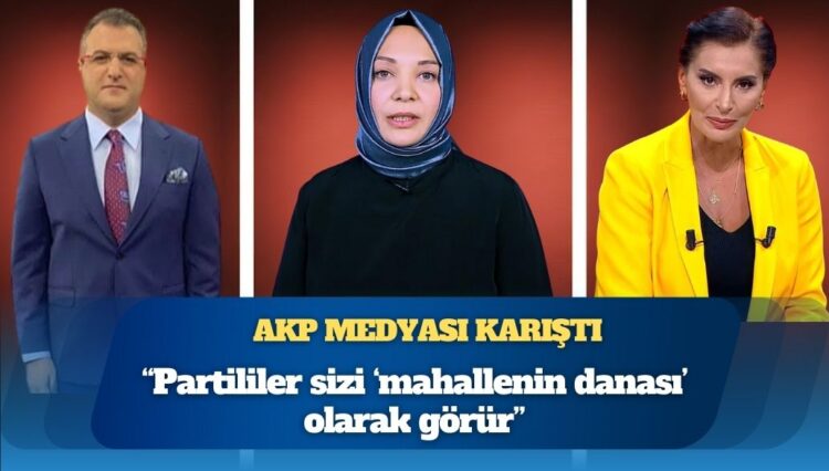 AKP medyası karıştı: Partililer sizi ‘mahallenin danası’ olarak görür