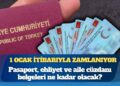 1 Ocak itibarıyla zamlanıyor: Pasaport, ehliyet ve aile cüzdanı belgeleri ne kadar olacak?