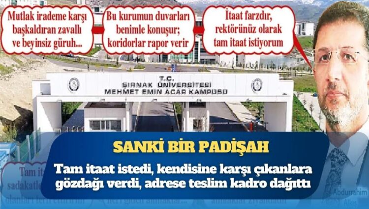 Sanki bir padişah: Tam itaat istedi, kendisine karşı çıkanlara gözdağı verdi, adrese teslim kadro dağıttı