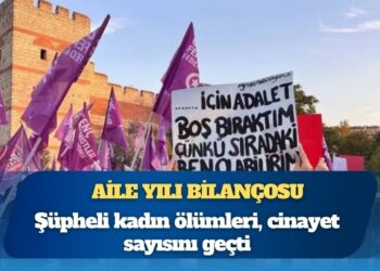 Aile Yılı bilançosu: Şüpheli kadın ölümleri, cinayet sayısını geçti
